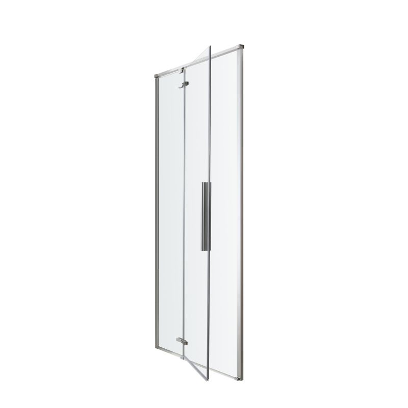 Drzwi prysznicowe uchylne GoodHome Ezili 90 cm chrom/transparentne