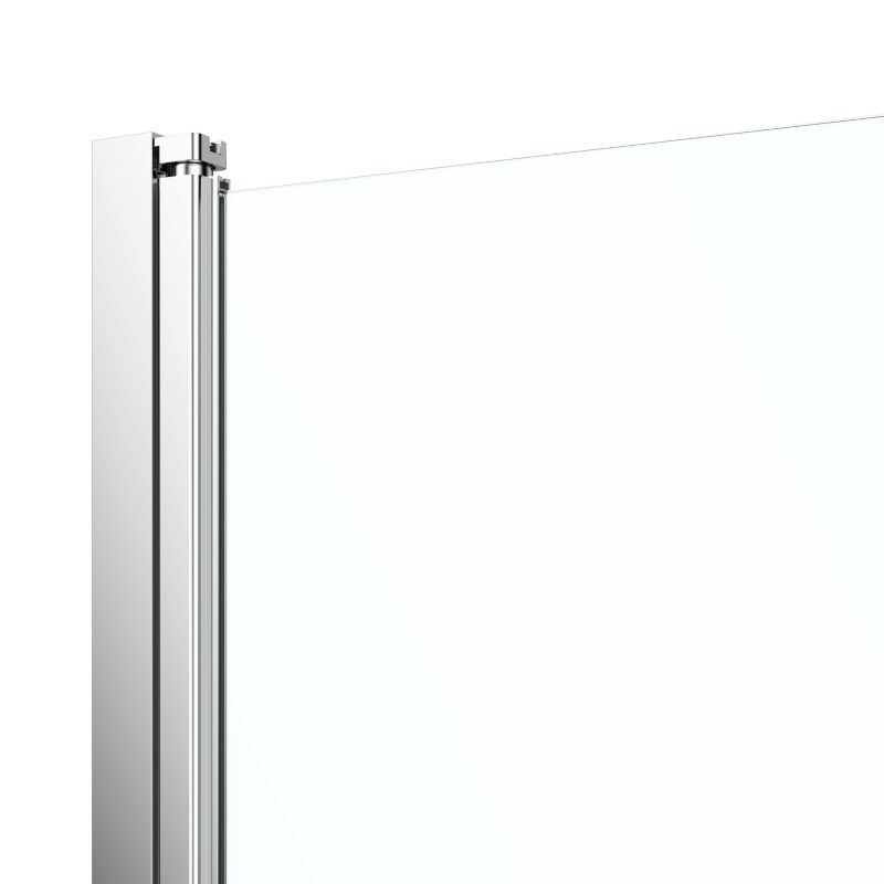 Drzwi prysznicowe uchylne GoodHome Ledava 70 cm chrom/transparentne
