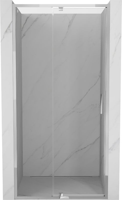Drzwi prysznicowe uchylne Mexen Exo chrom transparent 125 cm 1 szt.