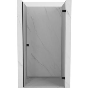 Drzwi prysznicowe uchylne Mexen Lunar-B czarne 80x200 cm 832-080-000-70-00-P 1 szt.