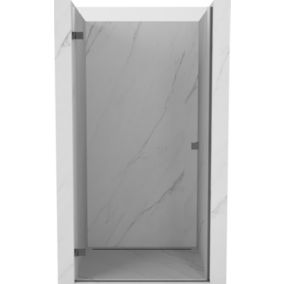 Drzwi prysznicowe uchylne Mexen Lunar-B gun gray 95x200 cm 1 szt.