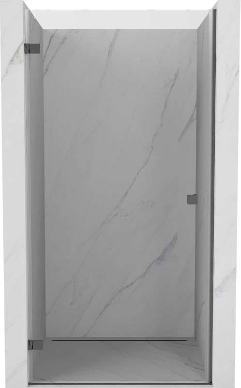Drzwi prysznicowe uchylne Mexen Lunar-B gun gray transparent 60x200 cm 1 szt.