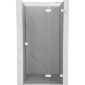 Drzwi prysznicowe uchylne Mexen Lunar białe 105x200 cm 834-105-000-20-00-P 1 szt.
