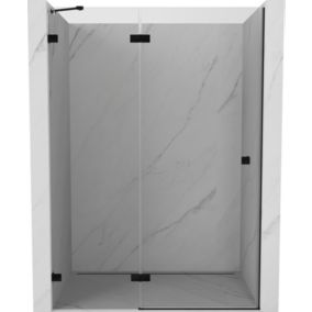 Drzwi prysznicowe uchylne Mexen Lunar czarne 130x200 cm 834-130-000-70-00-L 1 szt.