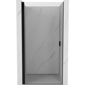 Drzwi prysznicowe uchylne Mexen Mist-B czarne 65x200 cm 1 szt