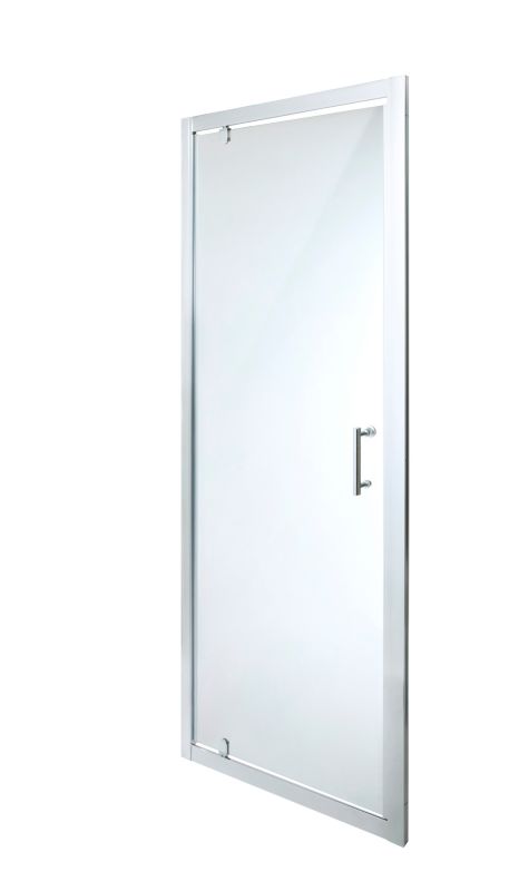 Drzwi prysznicowe wahadłowe Onega 70 cm chrom/transparentne