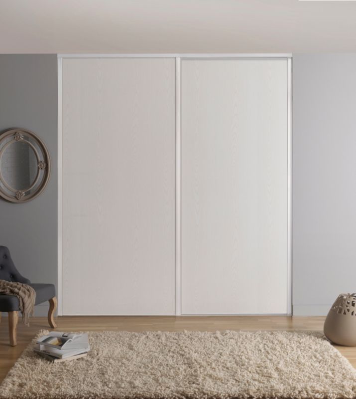 Drzwi przesuwne Form Valla 247,5 x 77,2 cm białe