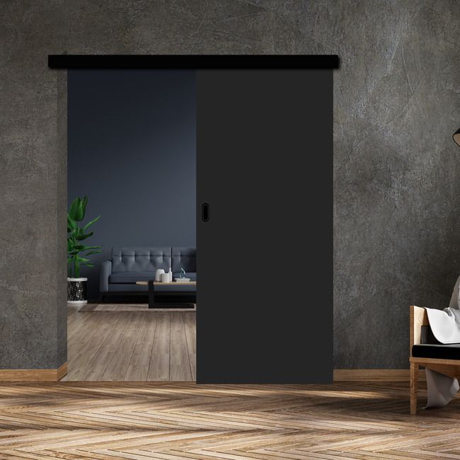 Drzwi przesuwne Fortia Exmoor 90 czarny premium
