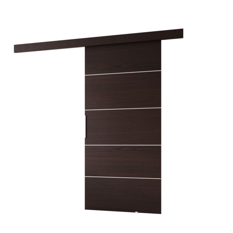 Drzwi przesuwne MINIO go for it CLEAN B 96 cm wenge 1 szt.