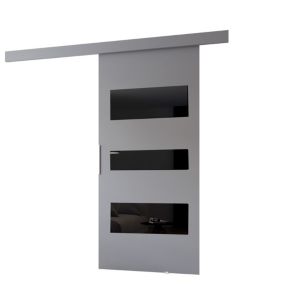 Drzwi przesuwne MINIO go for it CLEAN C 86 cm szare 1 szt.