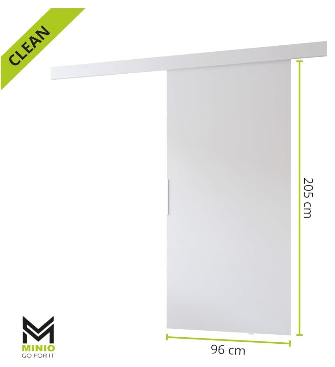 Drzwi przesuwne MINIO go for it CLEAN D 96 cm dąb wotan 1 szt.