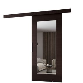 Drzwi przesuwne MINIO go for it CLEAN I 86 cm wenge z lustrem 1 szt.
