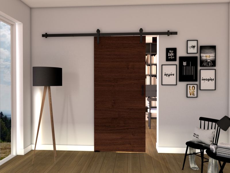 Drzwi przesuwne MINIO go for it LIFT A  86 cm wenge 1 szt.