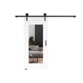 Drzwi przesuwne MINIO go for it LIFT I 106 cm białe z lustrem 1 szt.