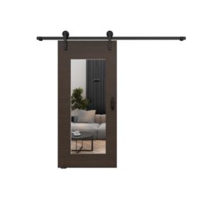 Drzwi przesuwne MINIO go for it LIFT I 96 cm wenge z lustrem 1 szt.