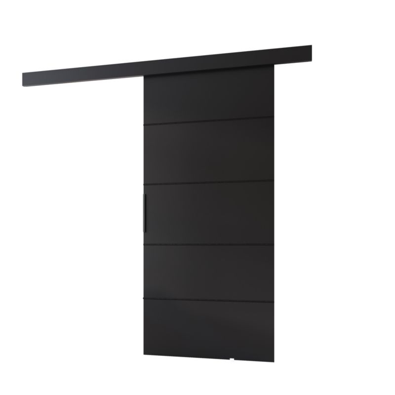 Drzwi przesuwne MINIO go for it PRIM 2K 76  cm czarne 1 szt.