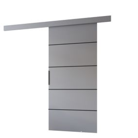 Drzwi przesuwne MINIO go for it PRIM 2K 86 cm szare 1 szt.
