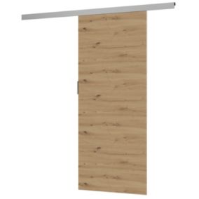 Drzwi Przesuwne Topeshop Greg 86cm Dąb Artisan 1,6x86x205 cm 1 szt.