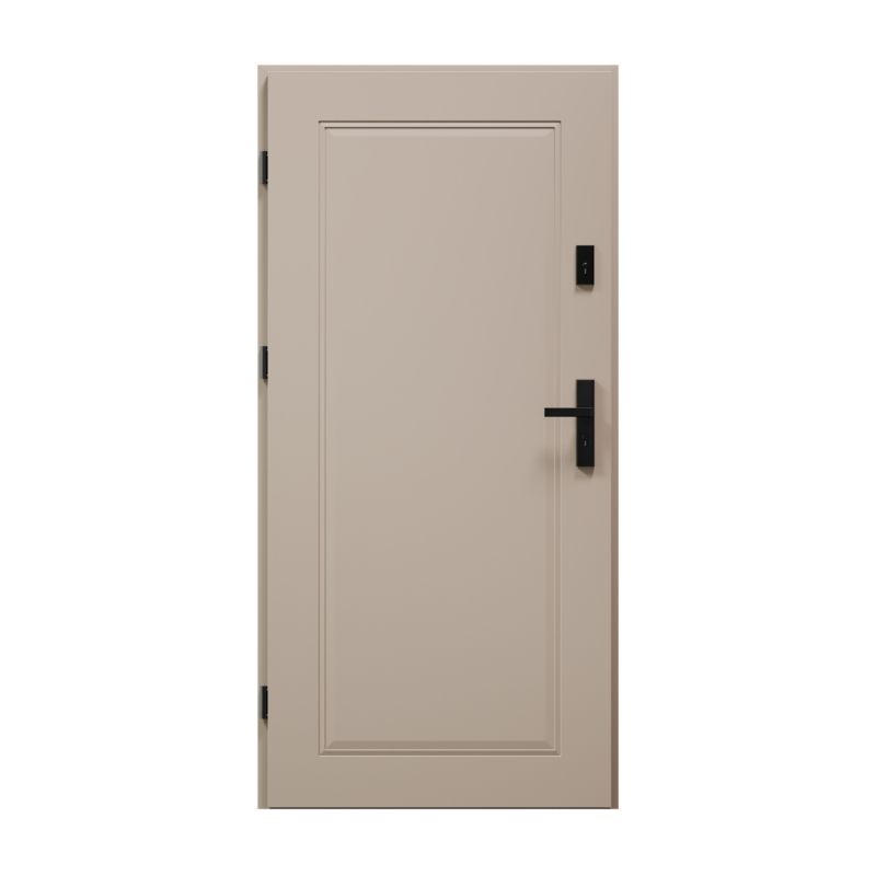 Drzwi stalowe Radex Skand P68 80 lewe Warm Grey
