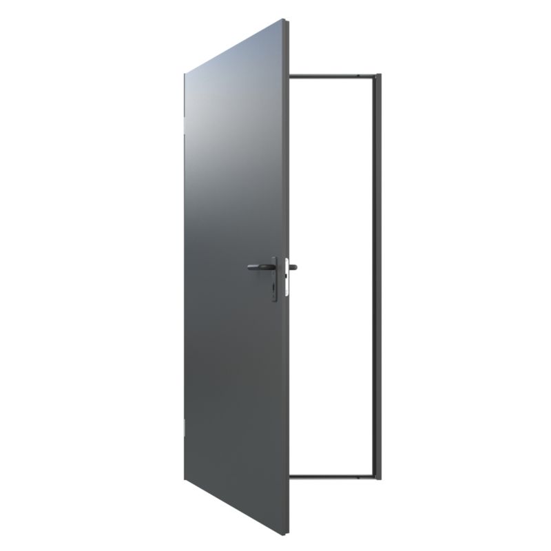 Drzwi techniczne Axiom 100 antracyt