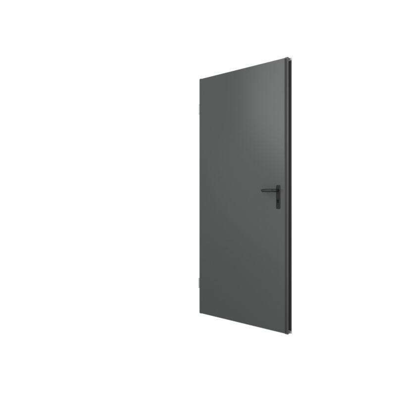 Drzwi techniczne Axiom 70 antracyt
