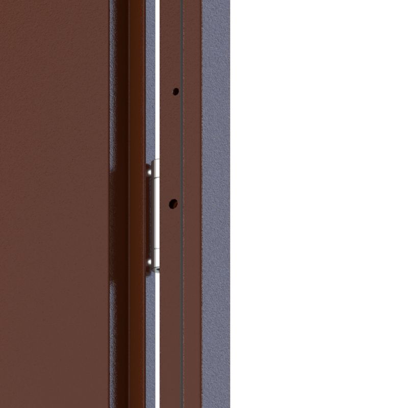 Drzwi techniczne Axiom 70 brązowe