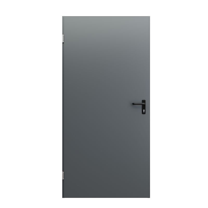 Drzwi techniczne uniwersalne DIDORS Uran 100 antracyt