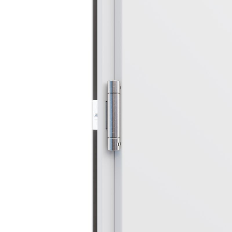 Drzwi techniczne uniwersalne DIDORS Uran 80 białe