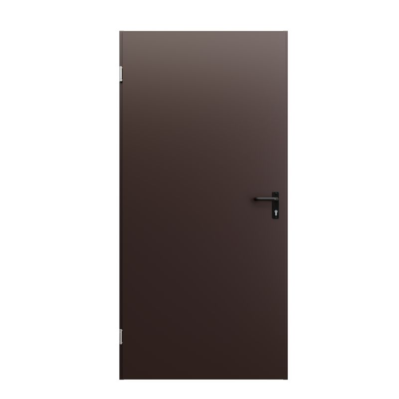 Drzwi techniczne uniwersalne DIDORS Uran 90 brąz