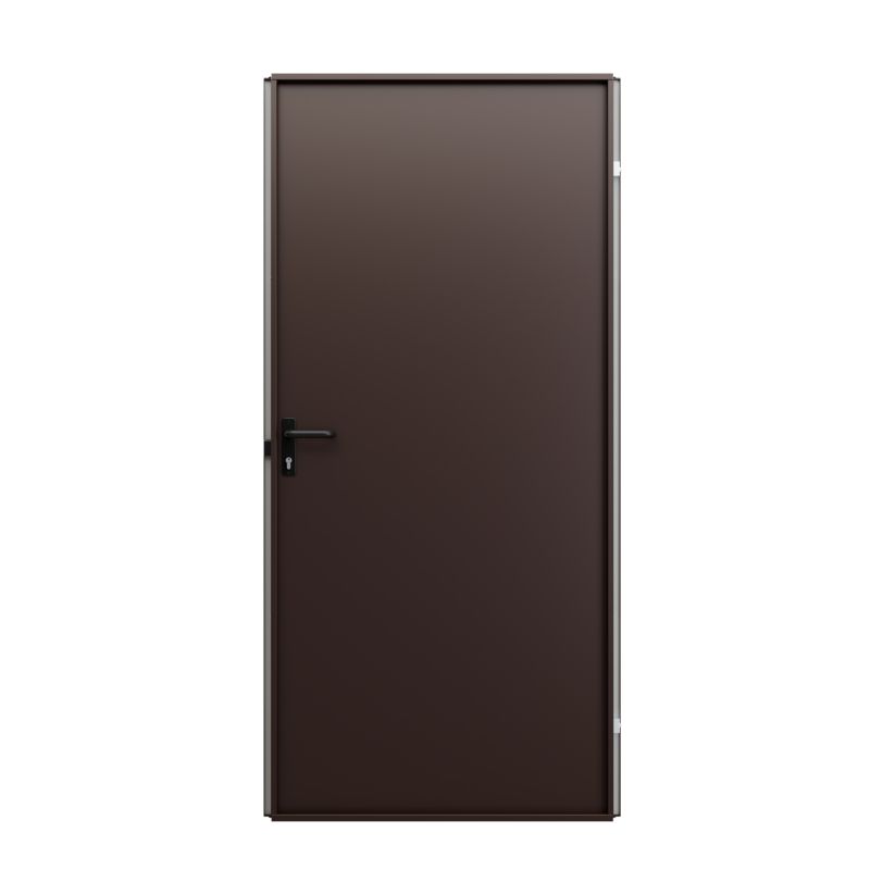 Drzwi techniczne uniwersalne DIDORS Uran 90 brąz