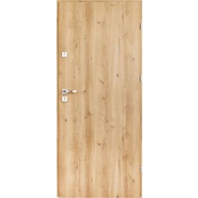 Drzwi wewnątrzklatkowe Calisto 80 prawe dąb górski
