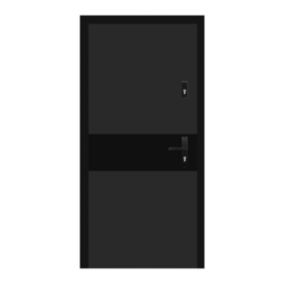 Drzwi wewnątrzklatkowe Stira door Ateron 80 lewe grafitowe