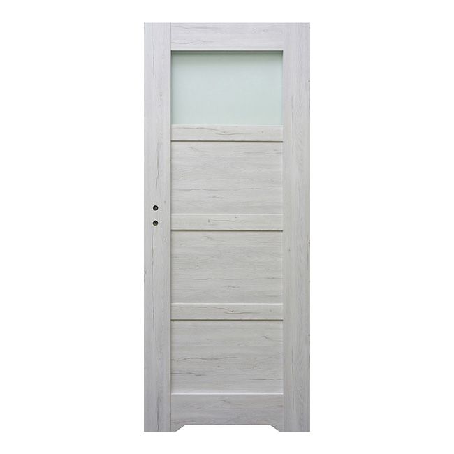 Drzwi z podcięciem Connemara 80 prawe dąb silver