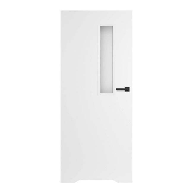 Drzwi z podcięciem Exmoor 80 lewe białe