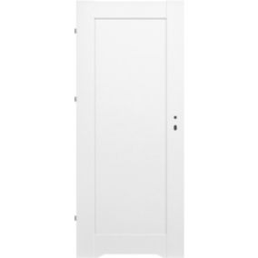 Drzwi z podcięciem Fado Pełny 80 lewe białe