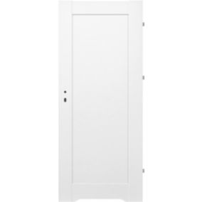 Drzwi z podcięciem Fado Pełny 80 prawe białe