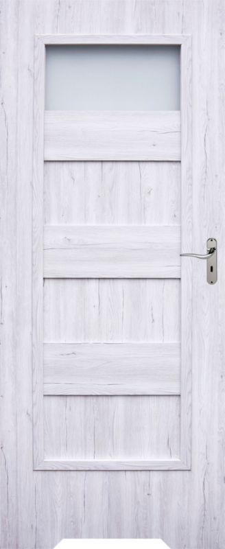 Drzwi z podcięciem Kastel 80 prawe dąb silver