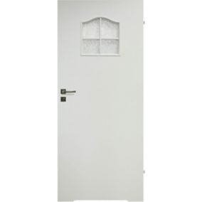 Drzwi z podcięciem Klasyk 60 prawe białe