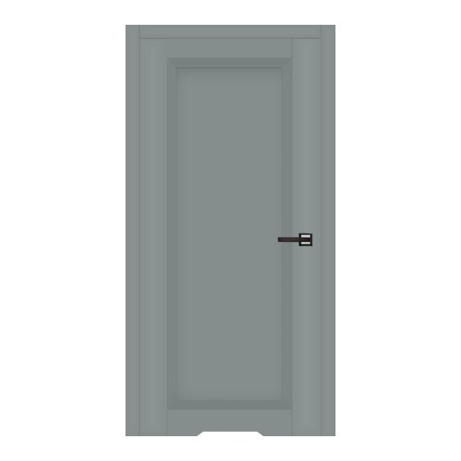 Drzwi z podcięciem Nari 70 lewe szary premium mat