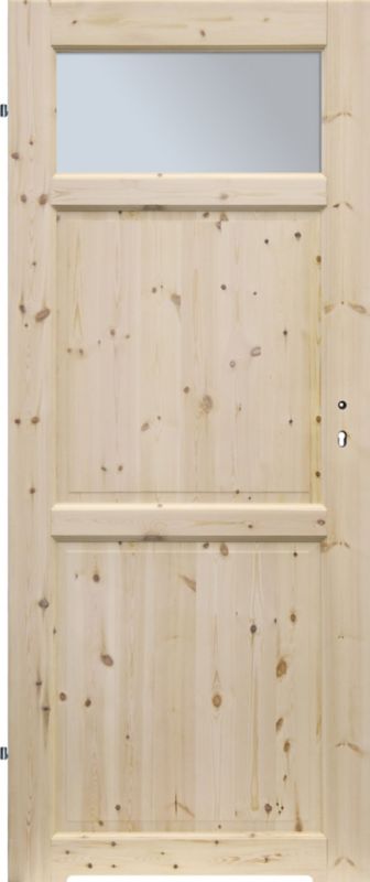 Drzwi z podcięciem Radex Lugano 60 lewe sosna surowa