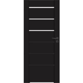 Drzwi z podcięciem Stira Door Toreno 60 lewe czarne premium