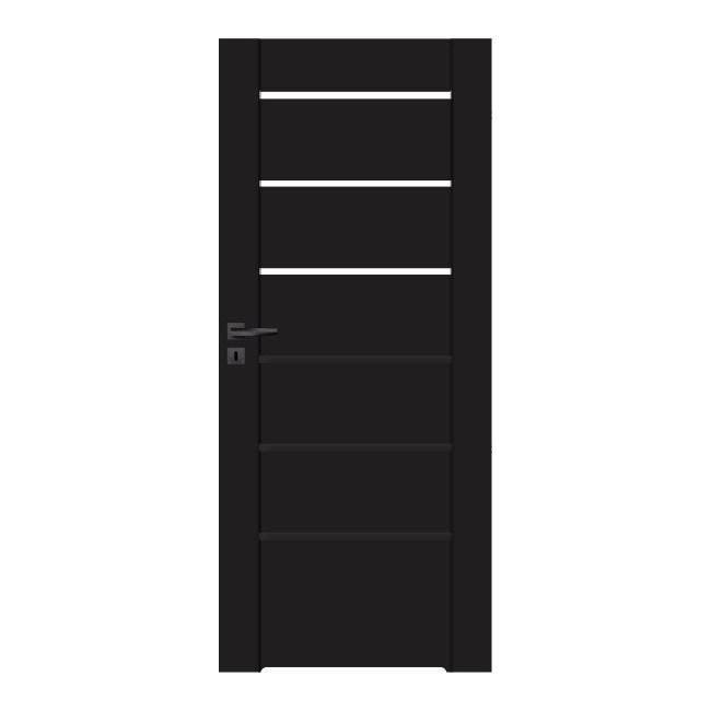 Drzwi z podcięciem Stira Door Toreno 60 prawe czarne premium