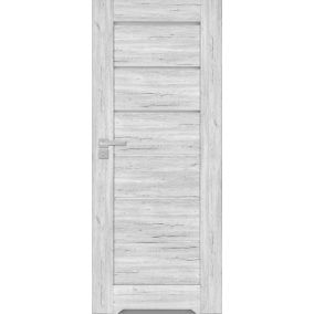 Drzwi z podcięciem Toreno 80 prawe dąb silver