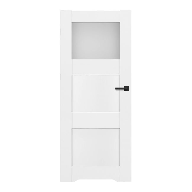 Drzwi z podcięciem Tre 70 lewe białe