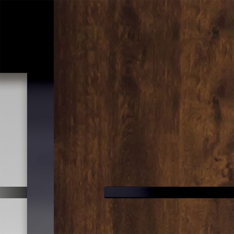Drzwi zewnętrzne O.K.DOORS ANDRANO 68 mm aluminium 90 lewe orzech