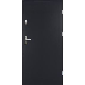 Drzwi zewnętrzne O.K. Doors Artemida 80 prawe czarny antracyt