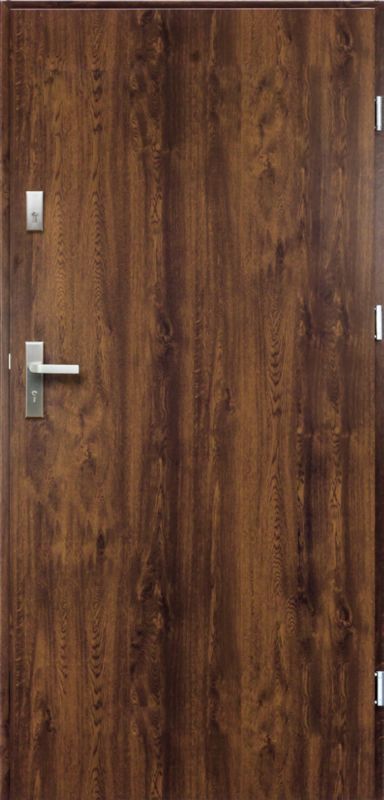 Drzwi zewnętrzne O.K.DOORS ARTEMIDA P55 90 prawe orzech