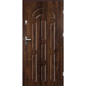 Drzwi zewnętrzne O.K. Doors Azzuro 90 prawe orzech