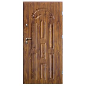 Drzwi zewnętrzne O.K.Doors Azzuro 90 prawe złoty dąb
