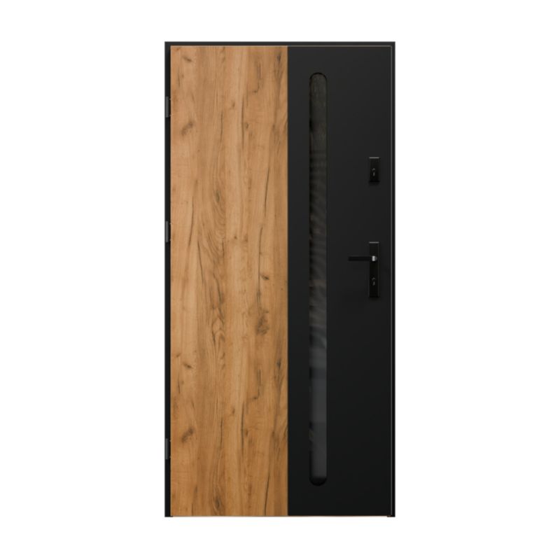 Drzwi zewnętrzne O.K.DOORS FLORES S68 90 lewe grandson